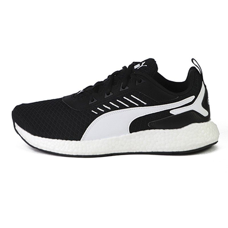 Puma Nrgy Elate 黑色 網布 休閒運動鞋 男款 NO.B1619【新竹皇家 19405603】