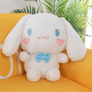 臺灣熱銷💖玉桂狗毛絨公仔布娃娃卡通大耳狗玩偶小白狗玩具送閨蜜女生日床上