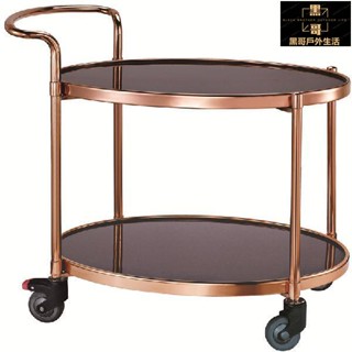 推車 手推車 工作推車 置物車 送餐車 餐廳推車 餐盤收納車 不銹鋼酒店大堂蛋糕手推車移動帶輪ktv生日酒水車三層工作車