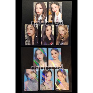ITZY - Cheshire 預售特典小卡 Makestar 閃卡+普卡 禮志 Lia 彩領 留真 有娜