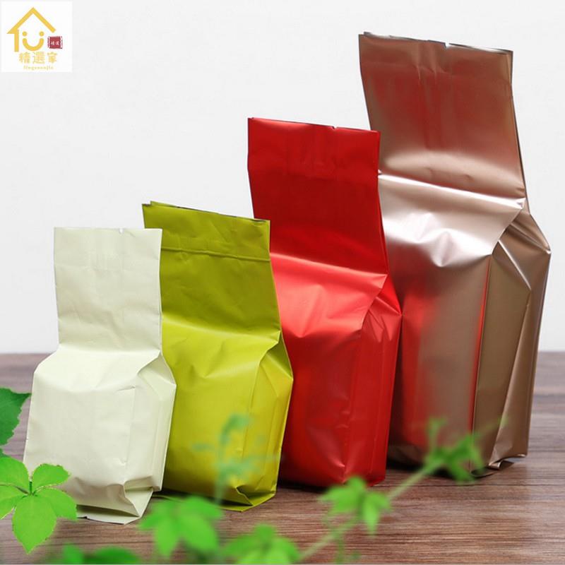 精選家 50個茶葉袋子小包裝包裝袋內鋁箔真空袋紅茶綠茶通用龍井小泡袋