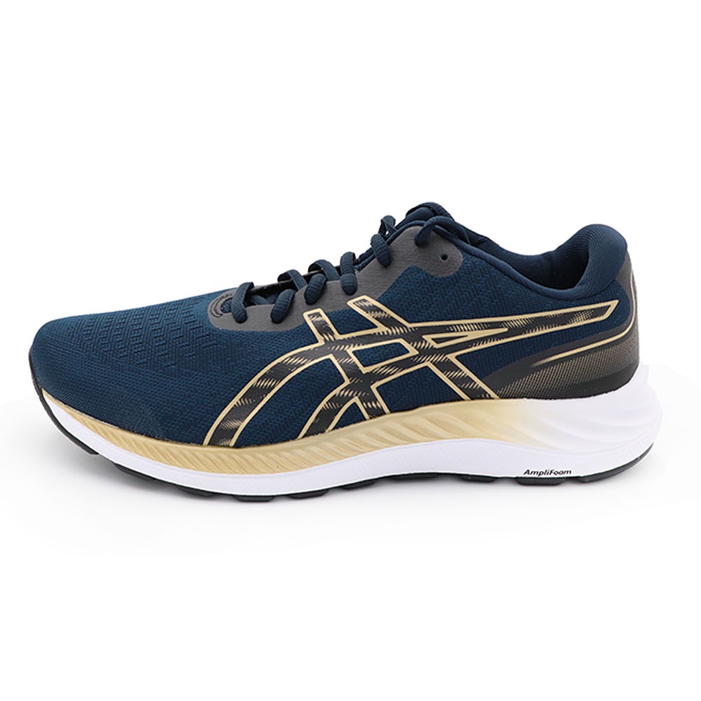 Asics GEL-EXCITE 9 4E 藍黃 網布 運動鞋 男款 B3537【新竹皇家1011B680-400】