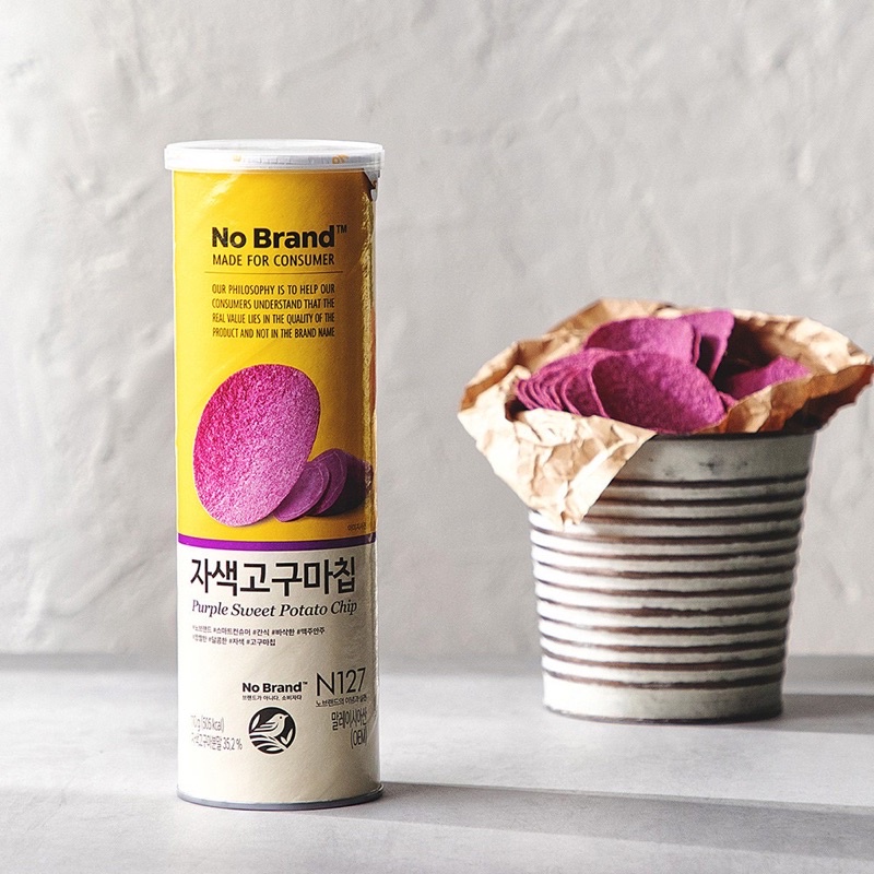 現貨 韓國零售 No brand 不倒翁紫薯片 purple sweet potato chips