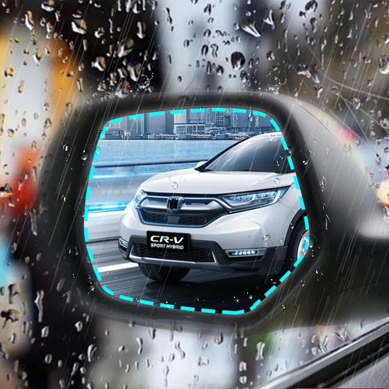限時特價🎉本田HONDA CR-V City Fit HRV Odyssey 汽車後視鏡防雨膜 倒車鏡防水膜【卡諾】