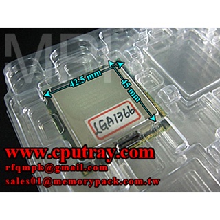 【全新】CPU盤 塑膠盤 托盤 Intel E5-1428L LGA1366 1356 TRAY MPK2015-004