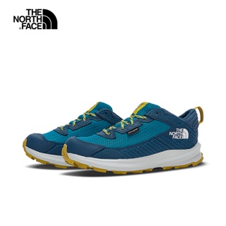 The North Face北面兒童藍色防水透氣舒適耐穿休閒徒步鞋｜5LXG7P1