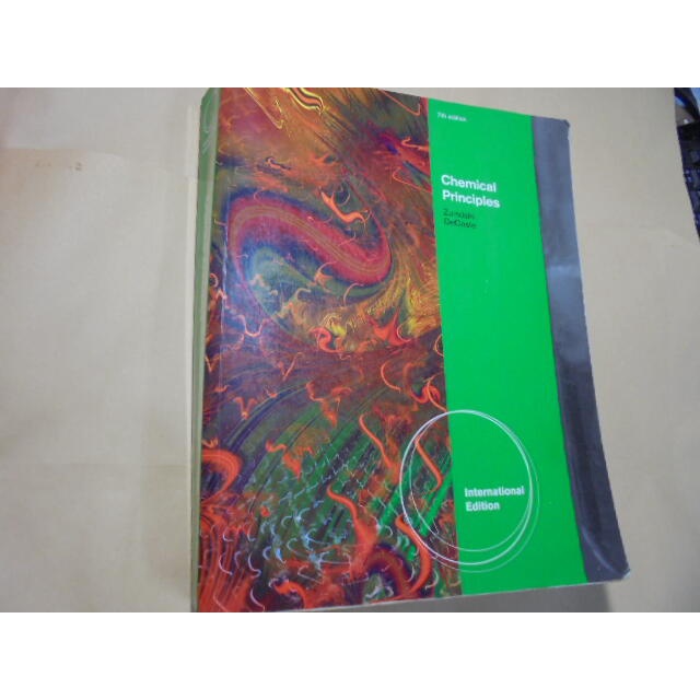 老殘二手書4 Chemical Principles 7th 9781111989002 內頁佳