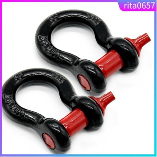 Tow Shackle D Ring Bow Shackle Isolator 2 Pack Towing Access