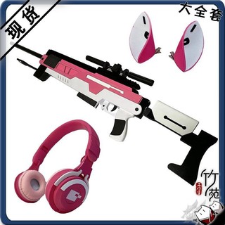 cosplay.fm❤ NIKKE 妮姬 勝利女神 愛麗絲cos耳機頭飾武器槍道具 cos道具