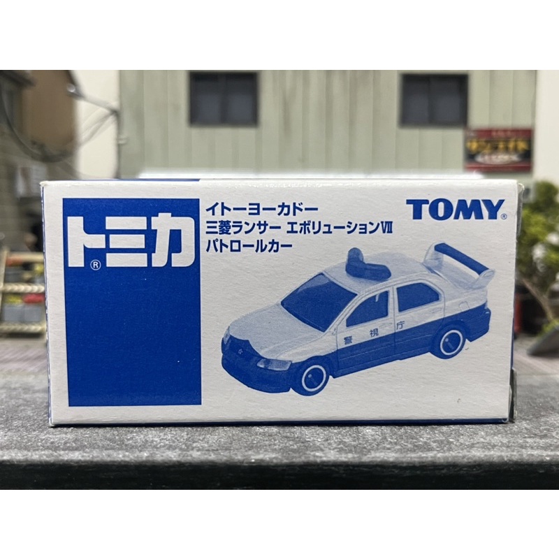 Tomica 三菱 Lancer EVO 警車 伊藤洋華堂 稀有 絕版 Evolution
