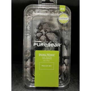 美國PureGear普格爾 DUALTEK坦克透明保護殼iPhone11 pro 5.8”黃邊 五折出清價