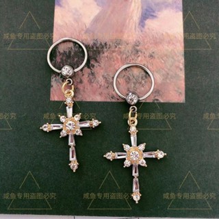 【臺灣出貨】【保密髮貨】穿刺穿孔飾品簡約十字架乳環乳鏈歐美鋼管舞性感情侶夜店男女通用 成人專區&**&