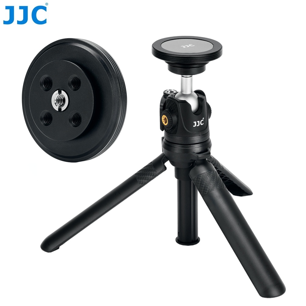 JJC MagSafe 阿卡式強力磁吸手機吸盤 帶 1/4-20 和 3/8-16 三腳架螺紋孔 附贈金屬環