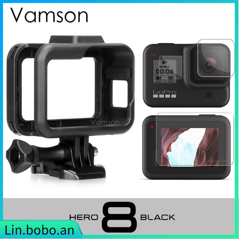 GoPro Hero 8 Black Frame Case Border Protective Cover Temper