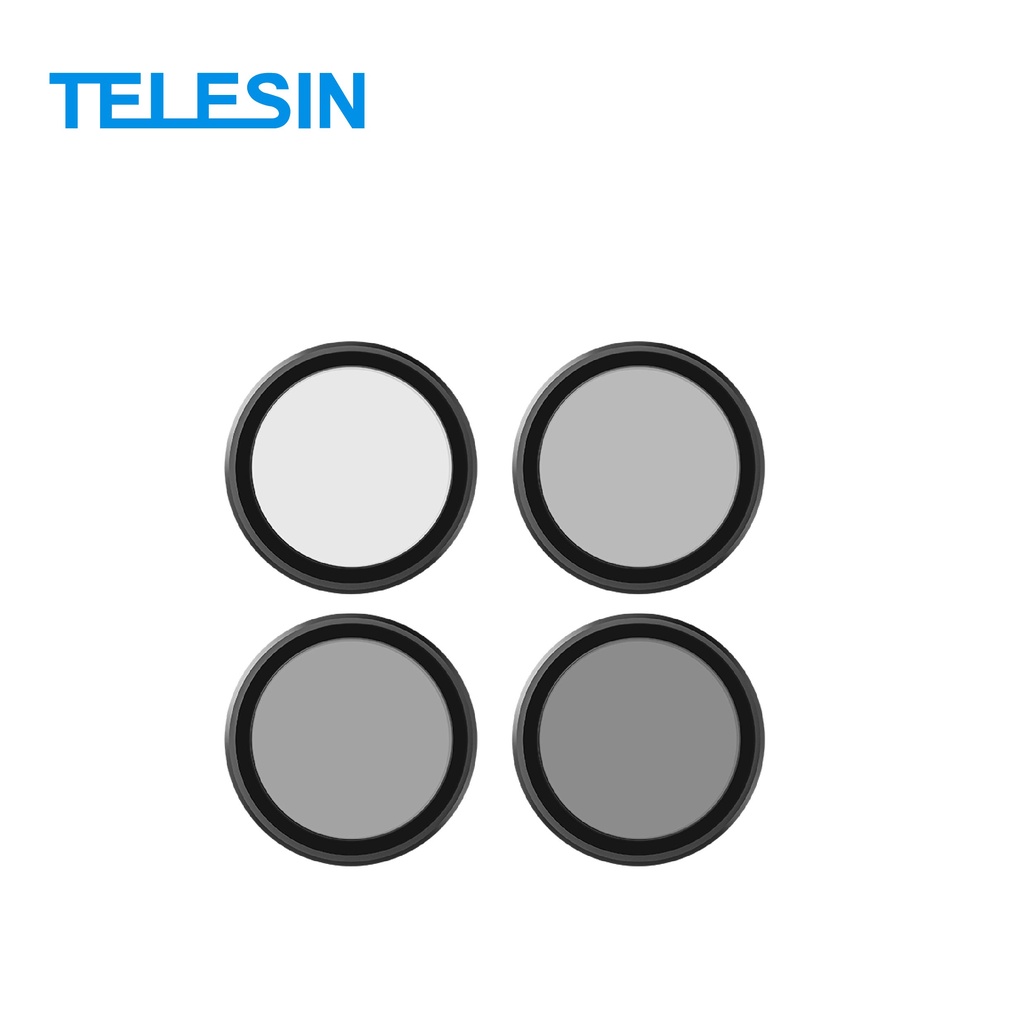 【TELESIN】泰迅 台灣公司貨 TELESIN ACTION4 / ACTION3 濾鏡套組 (ND+CPL)