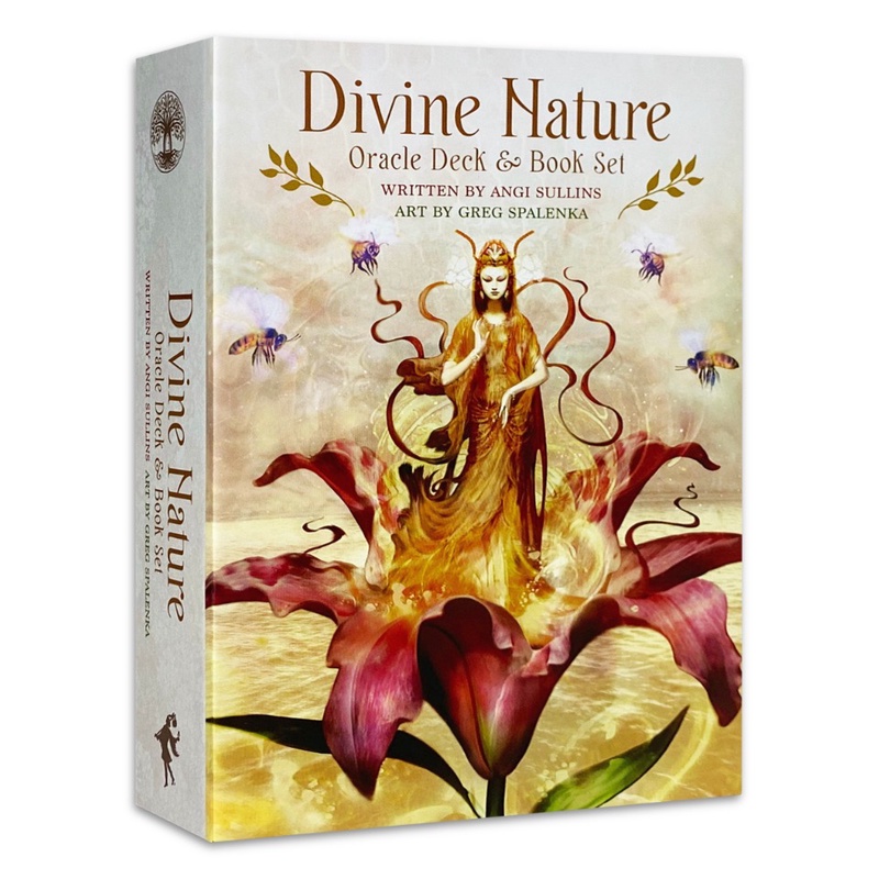 本然占卜神諭卡組,贈中文翻譯｜Divine Nature Oracle Deck and Book Set【左西】
