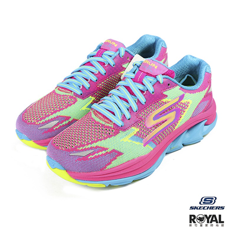 Skechers Go Run 粉色 網布 運動慢跑鞋 女款 NO.I9967【新竹皇家 14005NVCL】