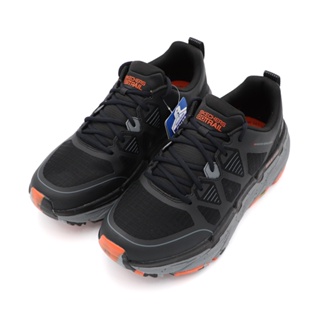 Skechers MAX 黑色 防潑水 固特異底 防滑 耐磨 慢跑鞋 男款NO.B3053【220592BKGY】