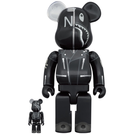 BE@RBRICK A BATHING APE（R）x NEIGHBORHOOD 400%+100%