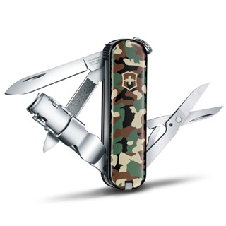 VICTORINOX 瑞士維氏迷你8用指甲剪瑞士刀-迷彩 (0.6463)