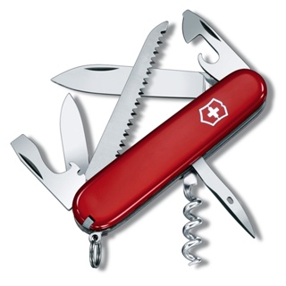 VICTORINOX 瑞士維氏露營者13用瑞士刀-紅 13613