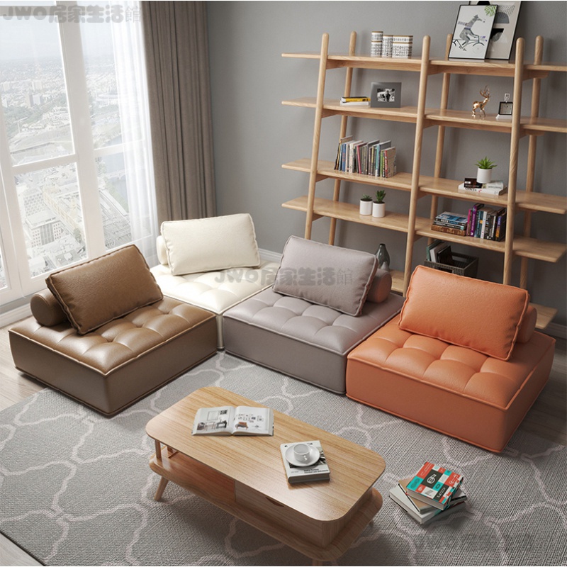 『免運』全新升級豆腐塊組合沙發 沙發 日式榻榻米沙發 客廳沙發 網紅款小戶型單人公寓方塊沙發
