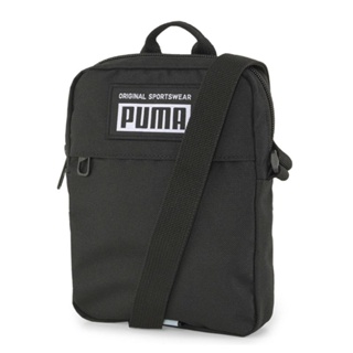 PUMA 側背包 側背小包 小方包 肩背包 斜背包 黑色 07913501