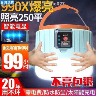 ★優選賣家品質★戶外LED太陽能充電式擺地攤燈超亮應急帳篷燈照明露營夜市燈999953熱賣