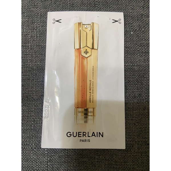 專櫃貨，GUERLAIN 嬌蘭 皇家蜂王乳雙導眼部精華0.6m