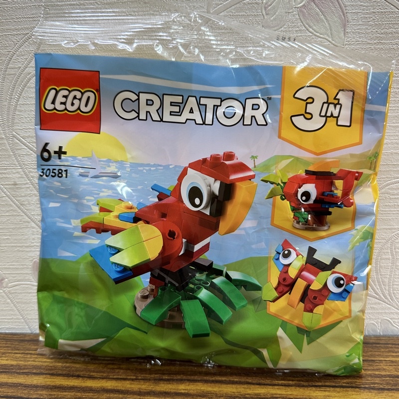 「翻滾樂高」LEGO 30581 創意系列 POLYBAG 鸚鵡 全新未拆