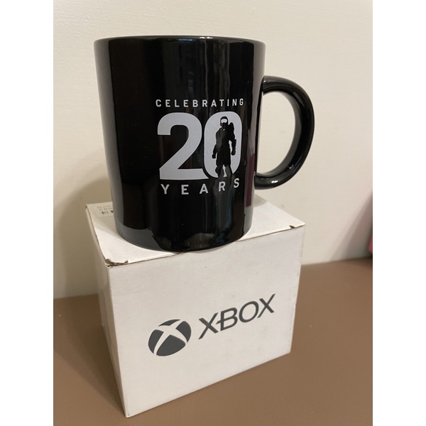 XBOX 20週年紀念杯 微軟 celebrating 20years 馬克杯 MUG 紀念版 限定版