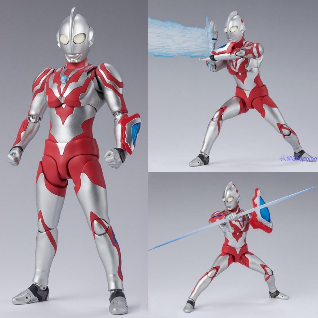 奧特曼手辦 超人力霸王玩偶 超人玩具 超可動人偶 SHF利布特奧特曼銀河格斗超可動模型手辦兒童男玩具人偶擺件禮物 模型玩