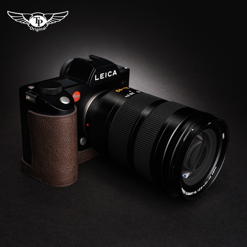 ∋TP原創 真皮Leica徠卡SL Typ601相機包SL2皮套SL2S保護套牛皮手柄