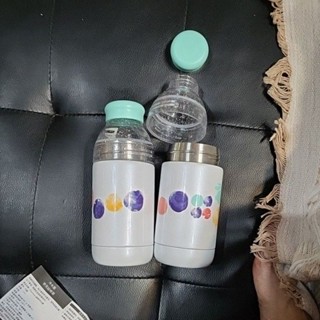 全新星巴克starbucks冷水壺熱水壺冷水瓶12oz/355ml304不鏽鋼耐熱90°c咖啡杯冷飲杯環保杯重複使用