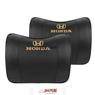 Jht適用於HONDA 靠枕汽車記憶棉護頸枕頭枕腰靠真皮內飾Accord雅歌City城市Civic喜美CRV飛特Fit歐