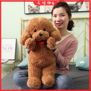 卡哇伊&現+免運 毛絨玩具 填充玩具 玩具狗 模擬玩具 安撫玩具 泰迪狗公仔毛絨玩具狗狗玩偶模擬小狗少女心安撫布娃娃睡覺