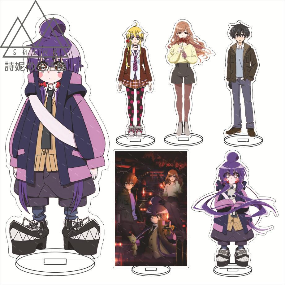 免運 黑暗集會大立牌 站牌 幻燈河螢多朗 寶月夜宵 寶月詠子亞克力擺件 日漫 動漫周邊 二次元周邊 高清