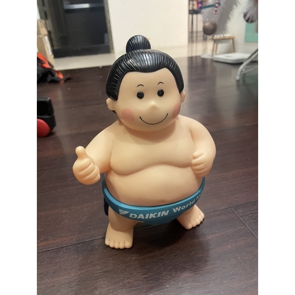 DAIKIN　ダイキン　2011　フィギュア　ノベルティ　大金寶寶　相撲 全新現貨)日本DAIKIN 大金寶寶大金公仔企業公仔紀念品娃娃相撲力士可愛