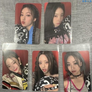 韓團周邊 itzy Cheshire k4特典 帶卡膜卡套 lomo卡 免運 黃禮志 YUNA LIA 申留真 小卡