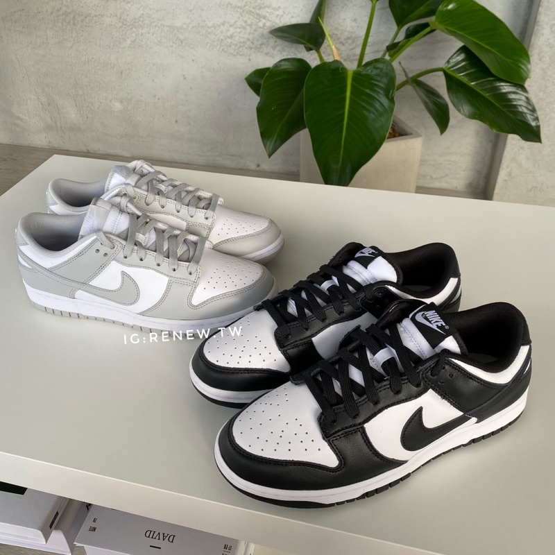 【Renew】補貨現貨 Nike Dunk Low 黑白 熊貓 男鞋 DD1391-100 女 DD1503-101