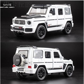 有貨·滿減·☄☃☋模型車 1:32 Benz 賓士 賓士 巴博斯G700 改SUV 模擬汽車合金車模 聲光回力開門 收藏