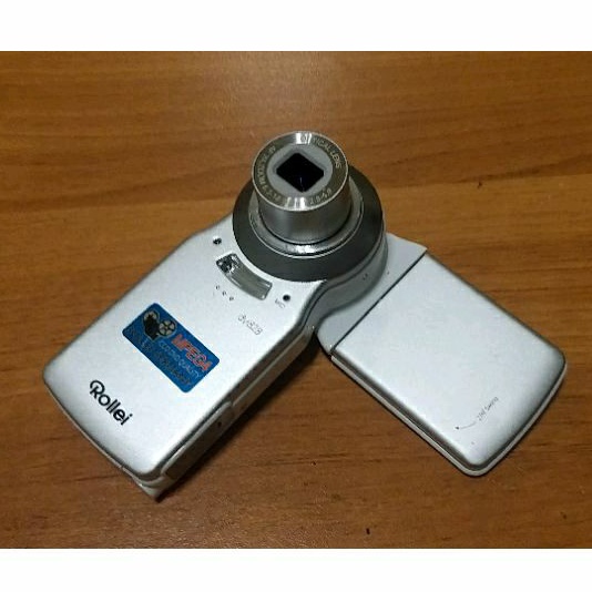 Rollei 祿萊dv828 CCD數位相機/稀少德國製/AF 3X ZOOM f=6.3-18.9mm/懷舊底片味