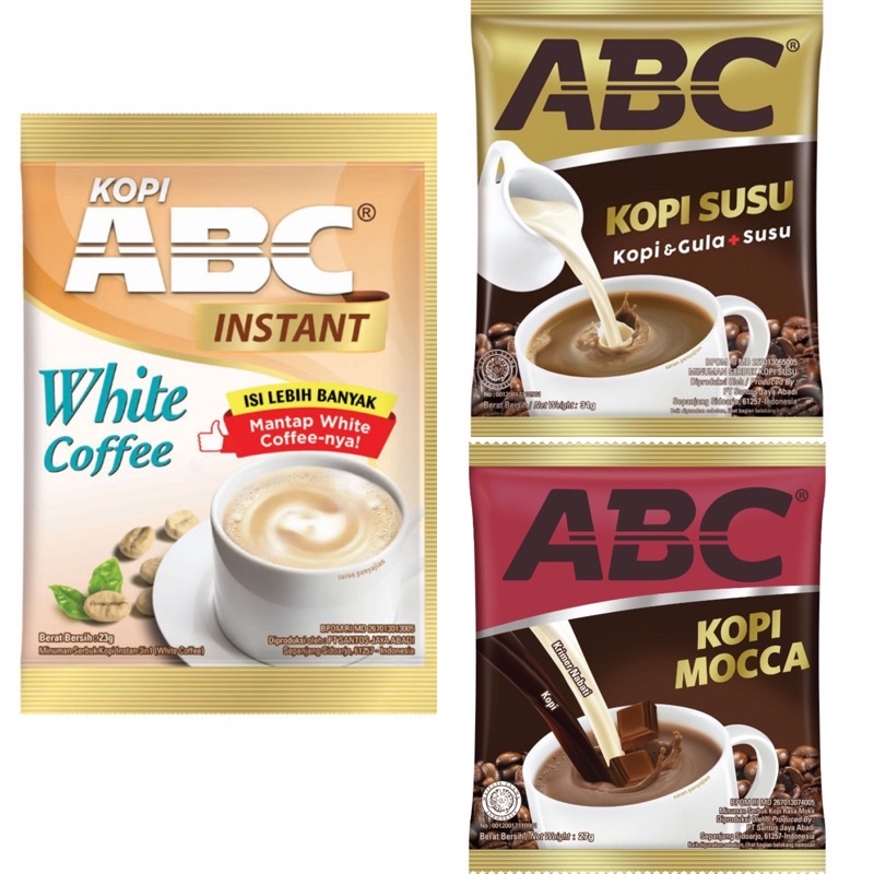 印尼🇮🇩ABC kopi 3in1 即溶咖啡 隨身包 咖啡 三合一咖啡 咖啡隨身包