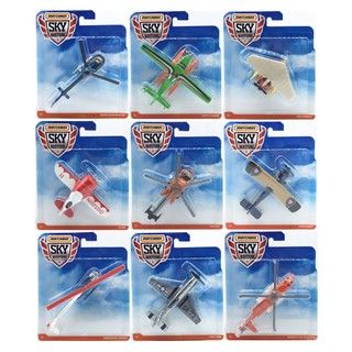 MATCHBOX火柴盒城市英雄直陞飛機正版滑行中性戰鬥機閤金口袋玩具 模型玩具 【Kevin潮趣廠】