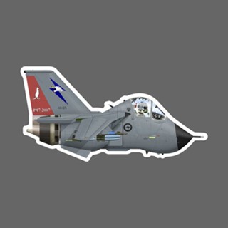 澳大利亞皇家空軍 F-111 土豚 最後飛行 Q版 軍機 防水3M貼紙 尺寸 90mm