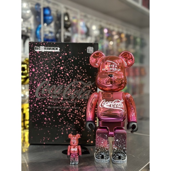 BE@RBRICK 庫柏力克熊 bearbrick  可口可樂  星河漫步 400%+100% 1000%