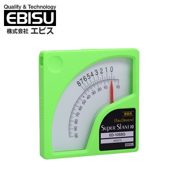 【日本EBISU】方塊指針角度儀 (不附磁) ED-10SSG｜ASTool 亞仕托
