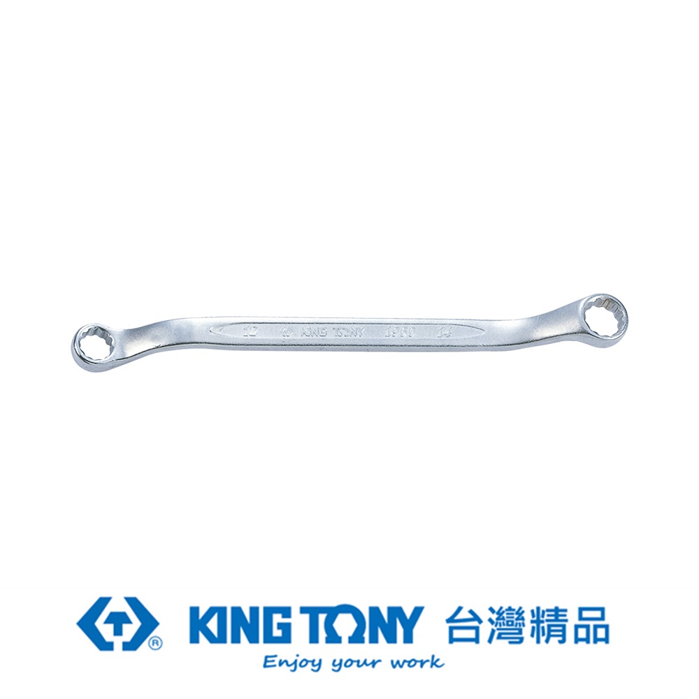 KING TONY 專業級工具 45°雙梅扳手 3/8Ｘ7/16 KT59601214