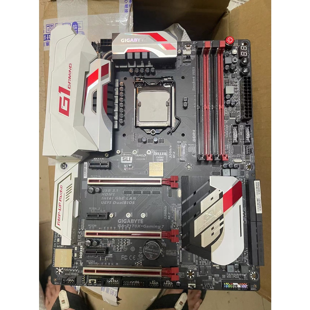 ✵技嘉GA-Z170X-GAMING7華碩Z390-P主板1151針上6/7/8/9代CPU雙