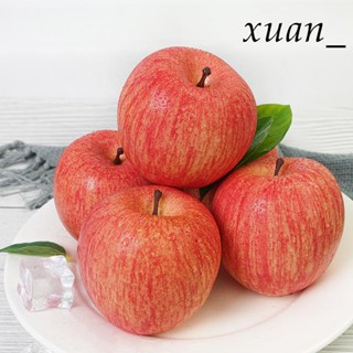 模擬模型 假水果模型 學校教具 假蔬菜模擬蘋果模型假蘋果水果玩具幼兒園早教套裝紅富士青蘋果紅蘋果-需滿299出貨